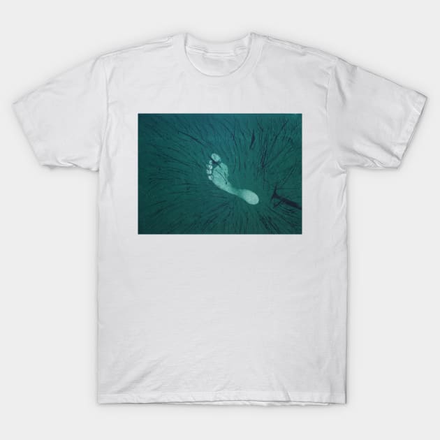 Footprint T-Shirt by Colin-Bentham